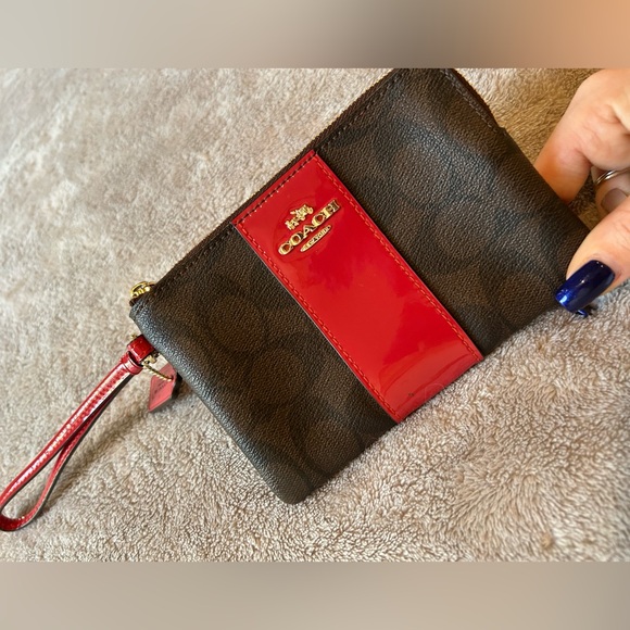 Small Coach Wristlet - Picture 3 of 5